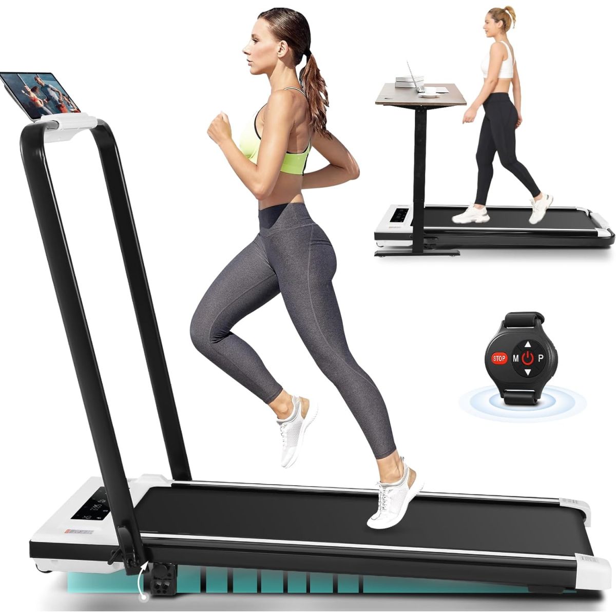 ANCHEER 3 in 1 Walking Pad Treadmill